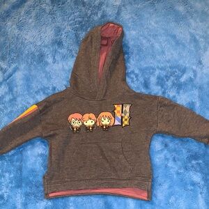 Kids Gray Hoodie with Harry Potter